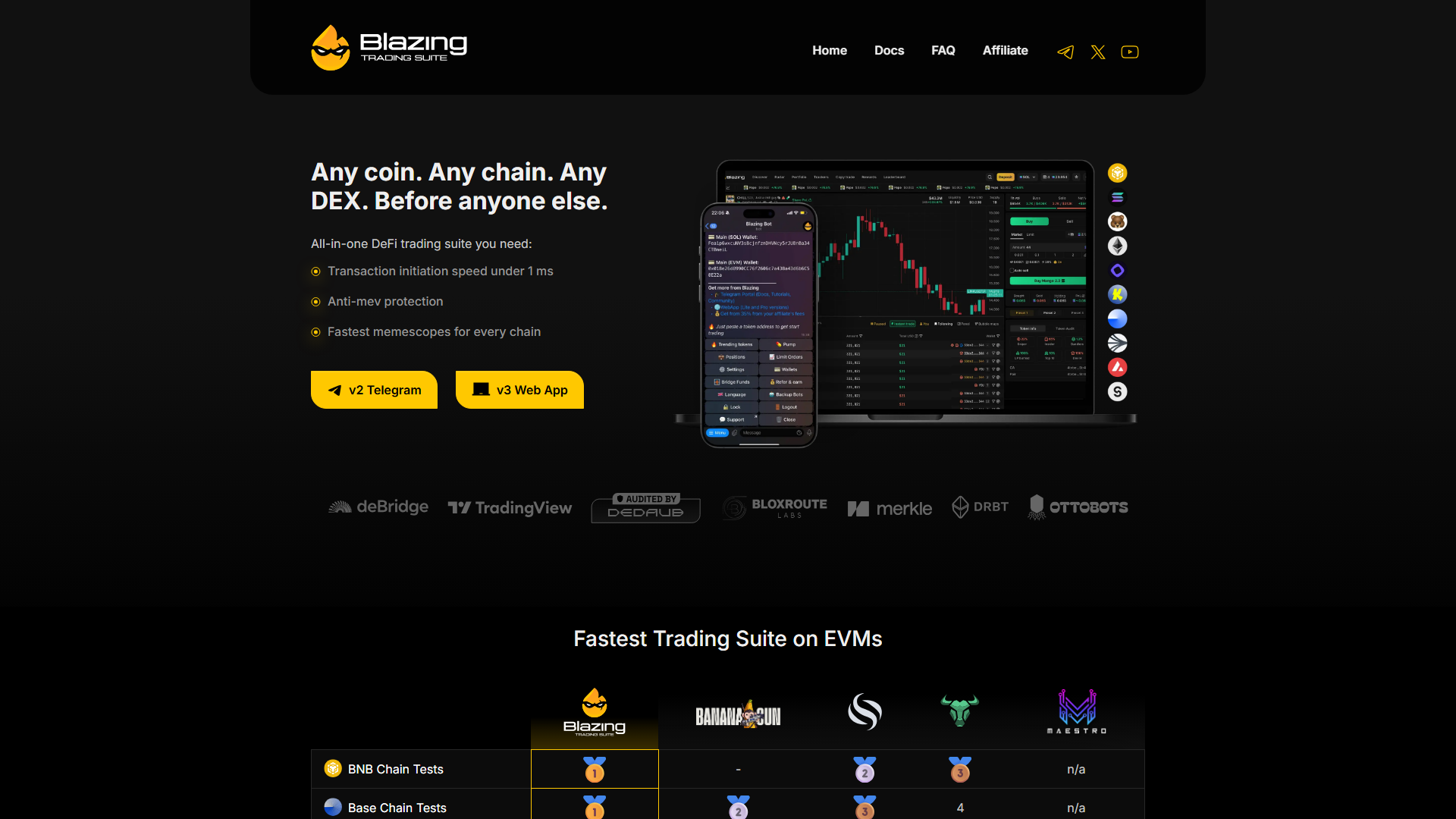 Blazing Trading Suite screenshot