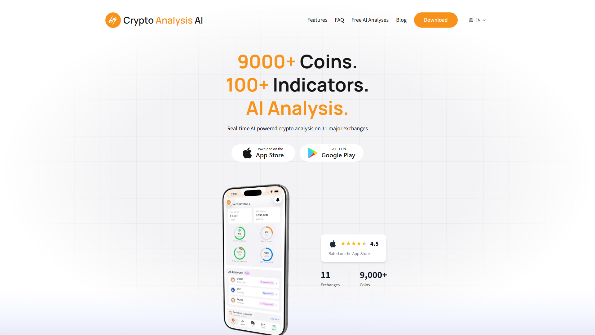 Crypto Analysis AI screenshot