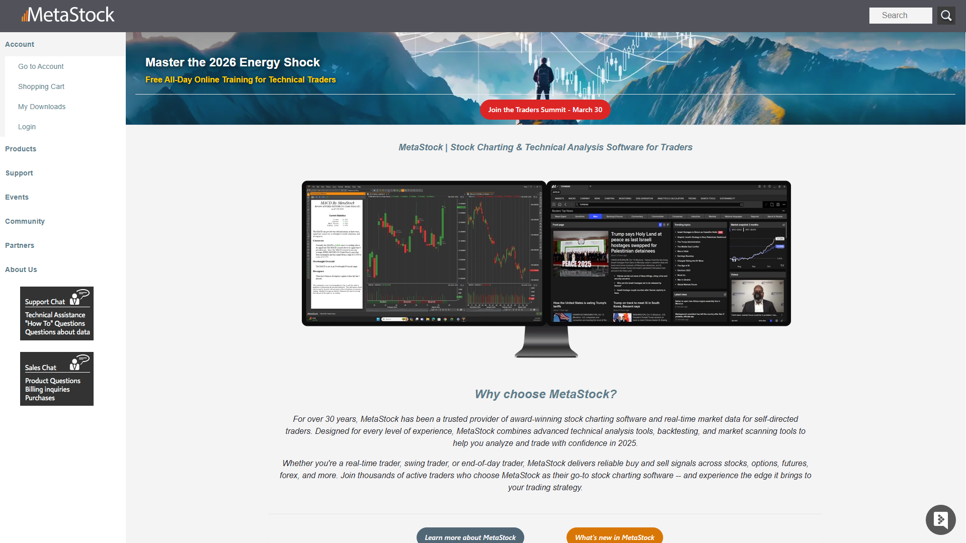 MetaStock screenshot