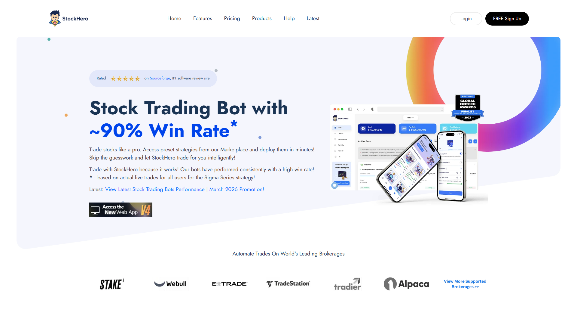 StockHero screenshot