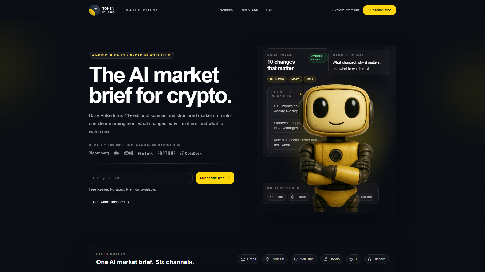 Token Metrics screenshot